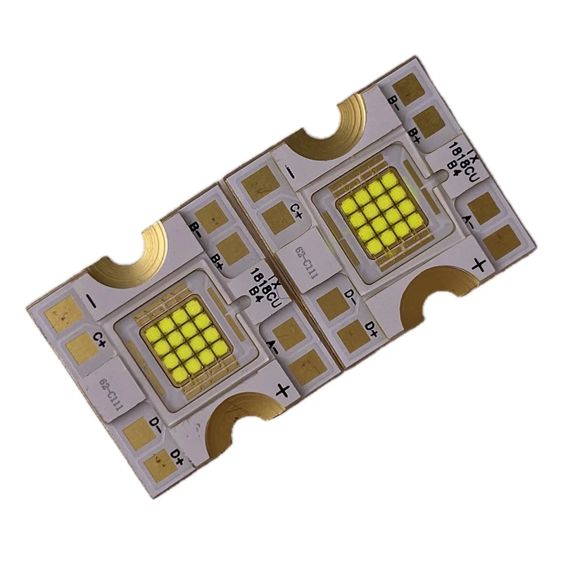 2pcs/šarža TX-1818W60FC120 60W LED pohybujúca hlava Svetlo biela farba 24v-26V LED lampa guľôčka náhradné diely doplnky