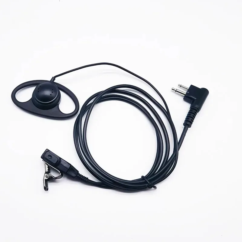 2pin Advanced D Shape Earhook PTT slúchadlá slúchadlá pre mic pre Motorola CP040 GP88S GP300 GP68 GP2000 GP88 GP3188 EP450 DEP450 Radio Radio Radio