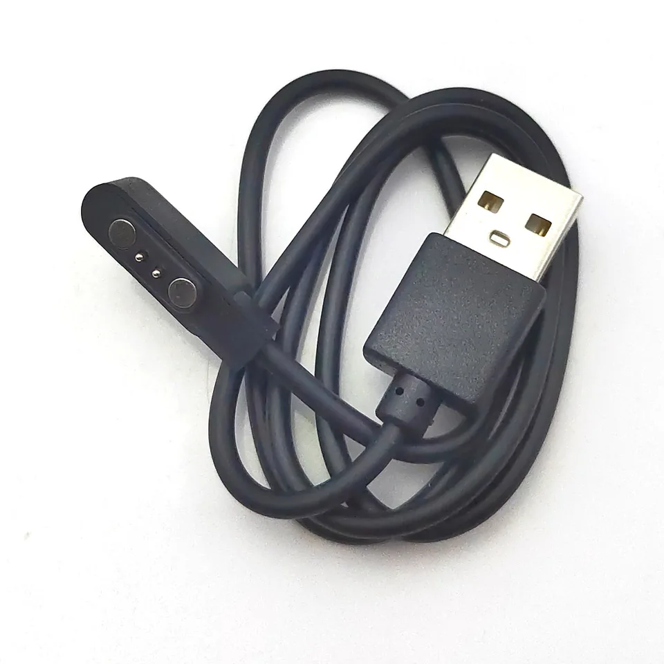 2pin USB DC Magnetický nabíjací kábel 2.54 Pitch USB POGO PIN MAGNETICKÝ KABEL PABE MESE pre inteligentné hodinky GT88 G3 KW18 Y3 GT68