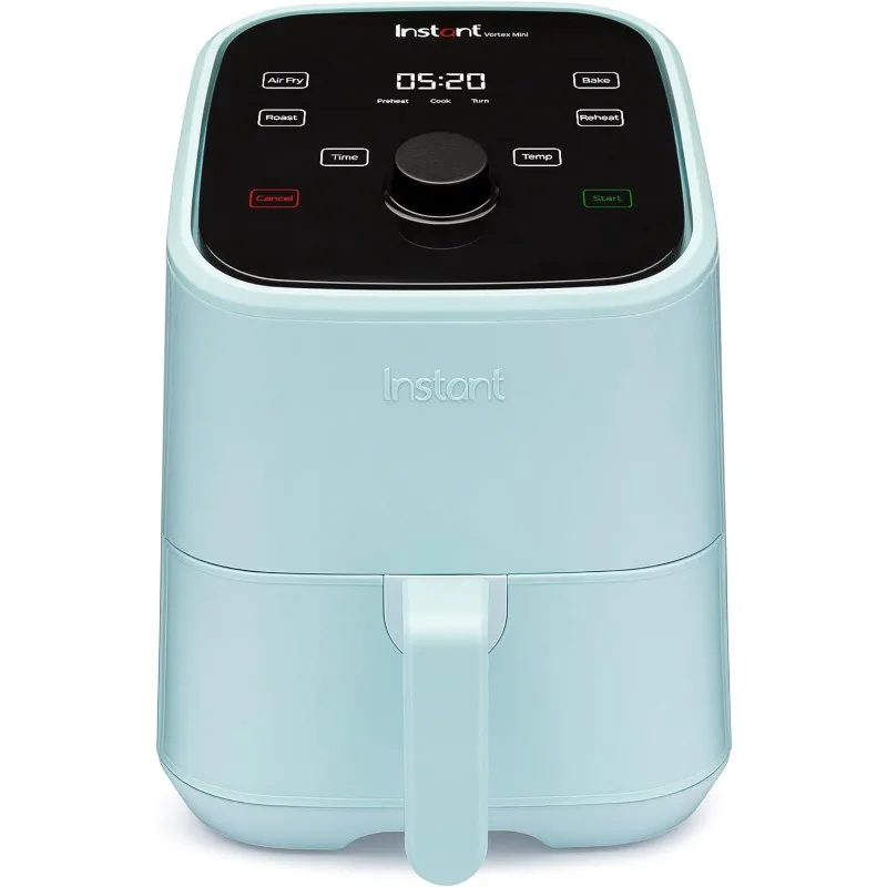 2QT Small Air Fryer na krízanie, kúrenie, pečenie, grilovanie, rýchle a ľahké jedlo s viac ako 100 receptami v aplikácii