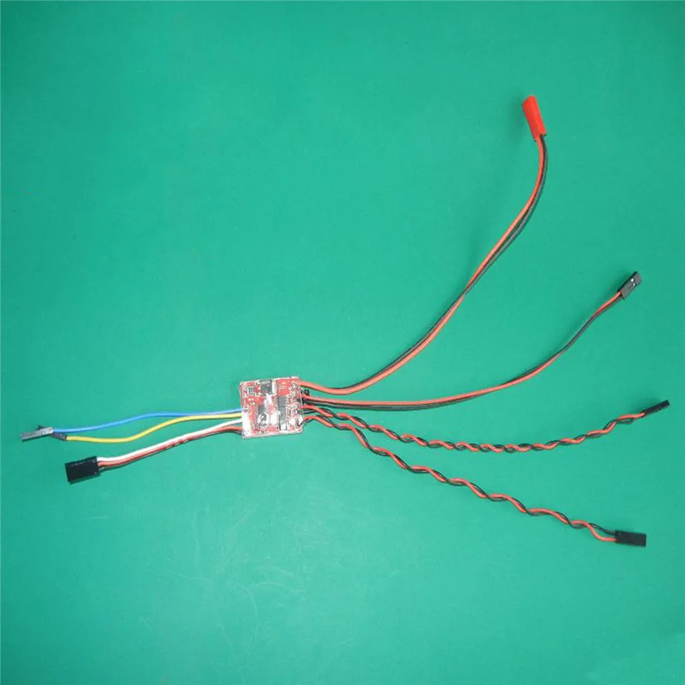 2S 3 kanál Dual Way Brushed ESC Dual Mode Speed ​​Controller pre 1:35 RC Excavator RC Tank Model Parts Adsessory