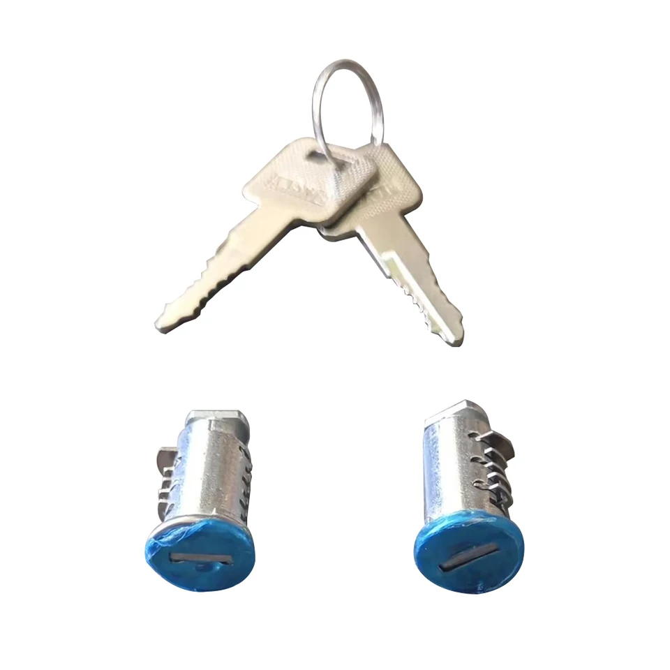 2set strešné barové stojanové zámky Barrel Security zámky s 2 klávesmi pre Thule Halfords strešné tyče cyklistické nosiče automatické zámky náhradné diely