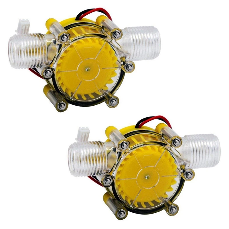 2x 10 W prietokom vody Mini hydro generátor Turbín Tvor Hydraulická konverzia 12V