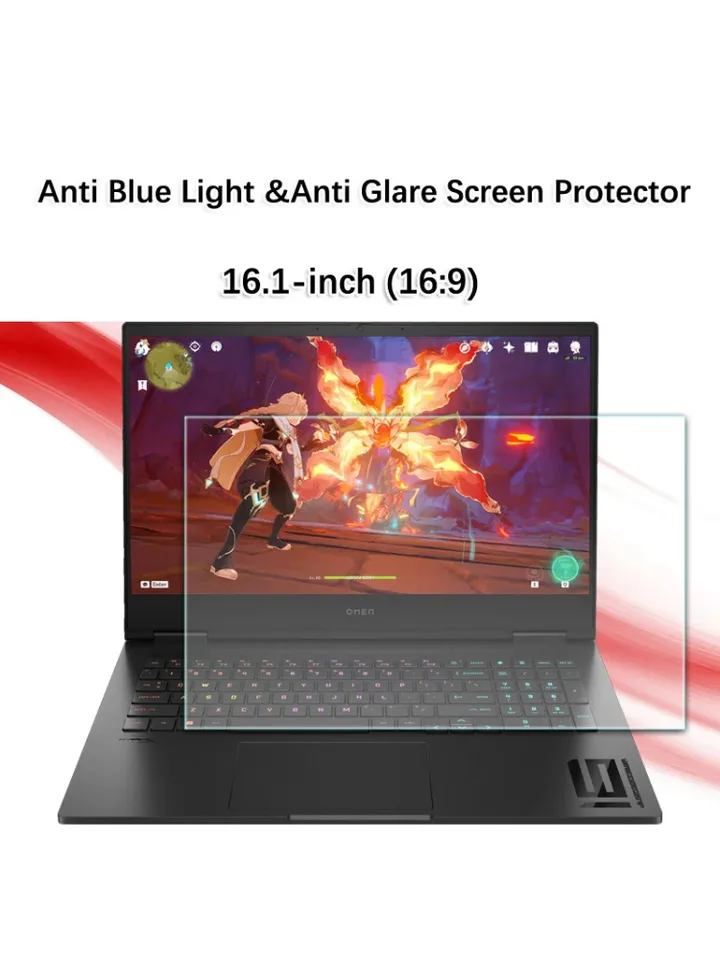 2x Aanti Glare Blueray Ochranca obrazovky pre HP Omen 16.1-palcový herný notebook 16-WF0120TX WF1049TX WF1050TX WF1051TX 16.1 