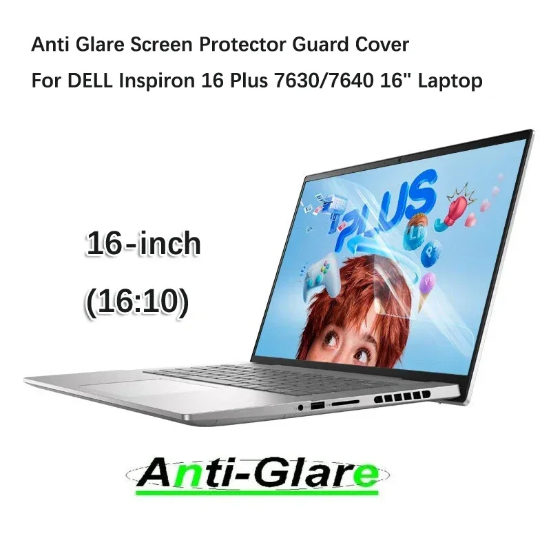 2x Anti Blue Light and Anti Glare Screen Cover Cover pre Dell Inspiron 16 Plus 7630 7640 16 