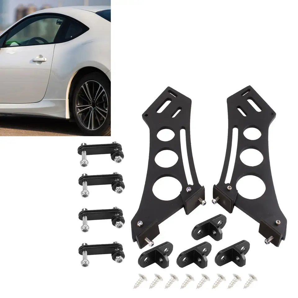 2x generické nohy spojlera Mount Držiaky Premium High Performance Easy na inštaláciu