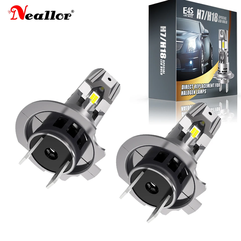 2x H7 LED CANBUS Žiadna chyba Svetlomety Biele hmlové svetlá Dióda Žiarovka 12V Automobilka Running Lamp pre BMW E46 E90 F10 E39 E60 E92 X3