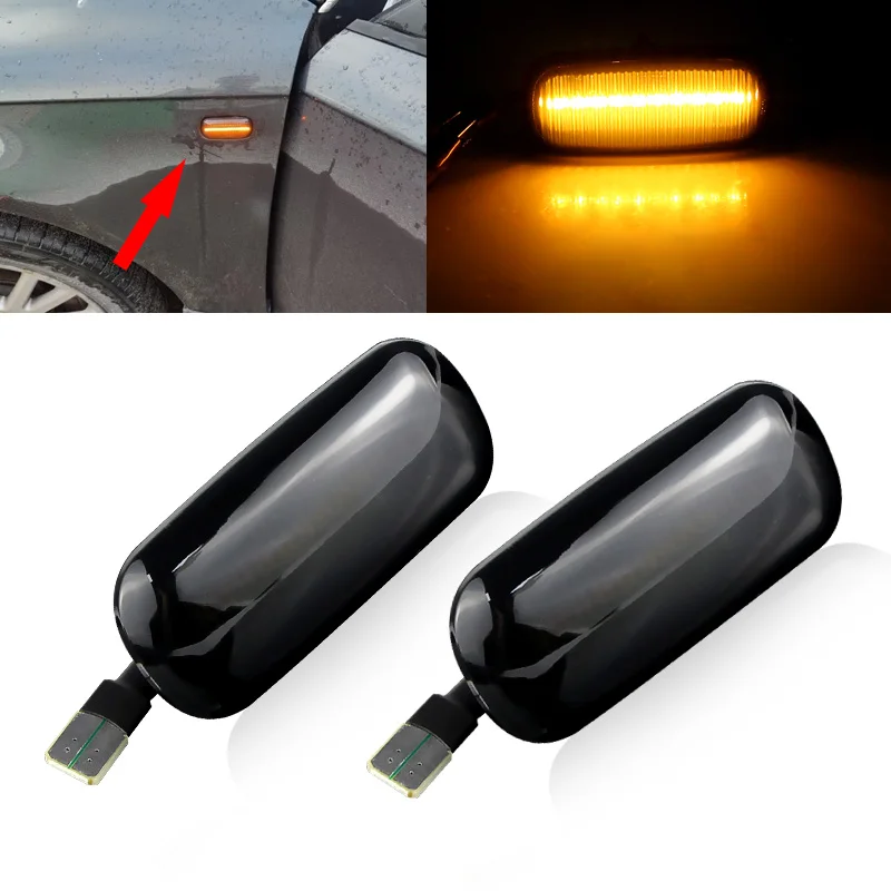 2x indikátor bočného signálu CANBUS LED marker pre Audi A6 S6 RS6 C7 2005-2011 pre Audi A6 S6 RS6 00-2005 OEM#: 8E0949127