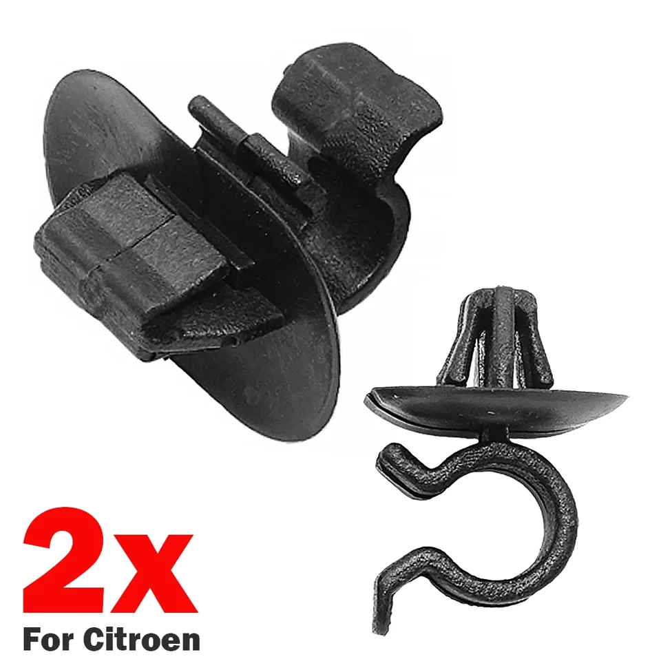 2x kapucňa kapucňa kapota prút na podporu klipu upevňovacia svorka pre Citroen C2 C3 C4 C5 AX Berlingo B9