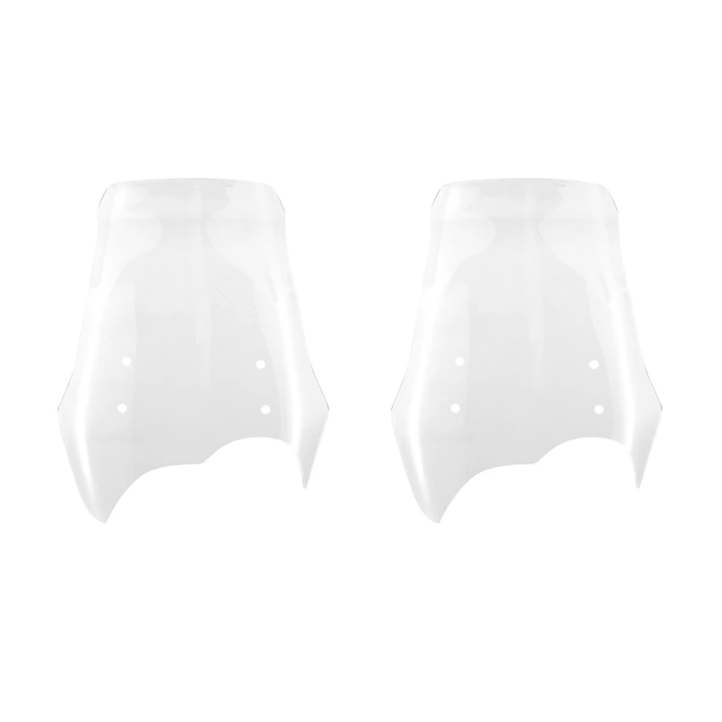 2x Motocyklové čelné sklo prednej triedy čelného skla prednej triedy pre BMW G650GS G650 GS