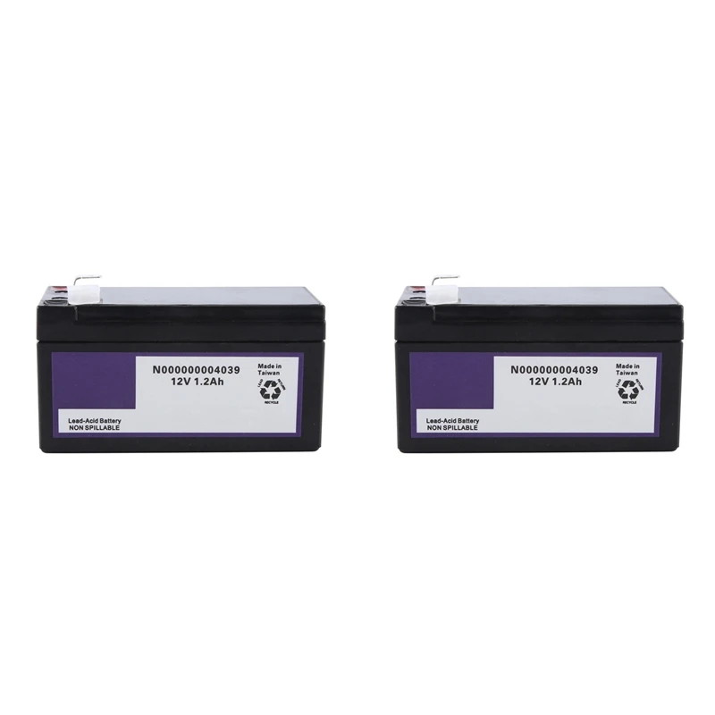 2x N00000000004039 Auxiliary batéria 12V 1,2AH pre Mercedes Benz CL ML RS Zálohovacia batéria 00000000004039