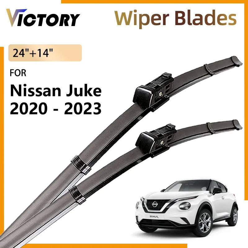 2x pre Nissan Juke F16 2020 2021 2022 2023 Hybridné príslušenstvo auto predné stierač čepele čelné sklo okna 24 
