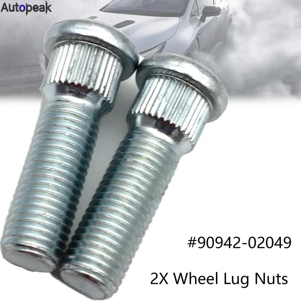 2x pre Scion XB XD XA Toyota Camry Celica Corolla Lexus RX330 ES330 ES330 KOLESKÝ KOLE NUTS 90942-02049 90942-02037 90942-02070