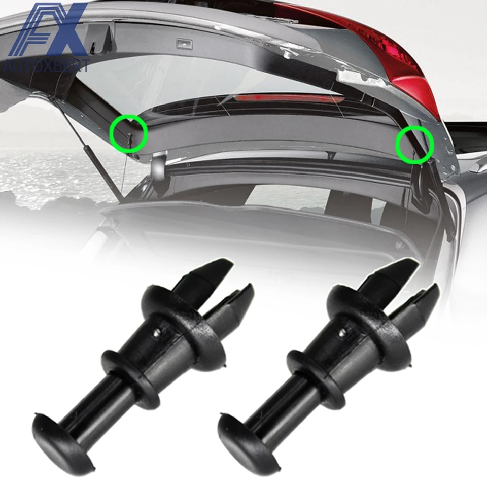 2x pre skod Citigo Fabia NJ Kamiq Karoq Octavia 5E Rýchle vynikajúca vynikajúca Scala Parcel Reťazce Clips Holder Pivot Hanger 1M6867574A