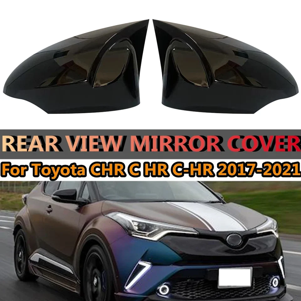 2x pre Toyota Chr C HR C-HR 2017 2018 2019 2020 2021 Kryt zrkadlového zrkadla Horn ROON CROCK CRACK KRIDOVANIE