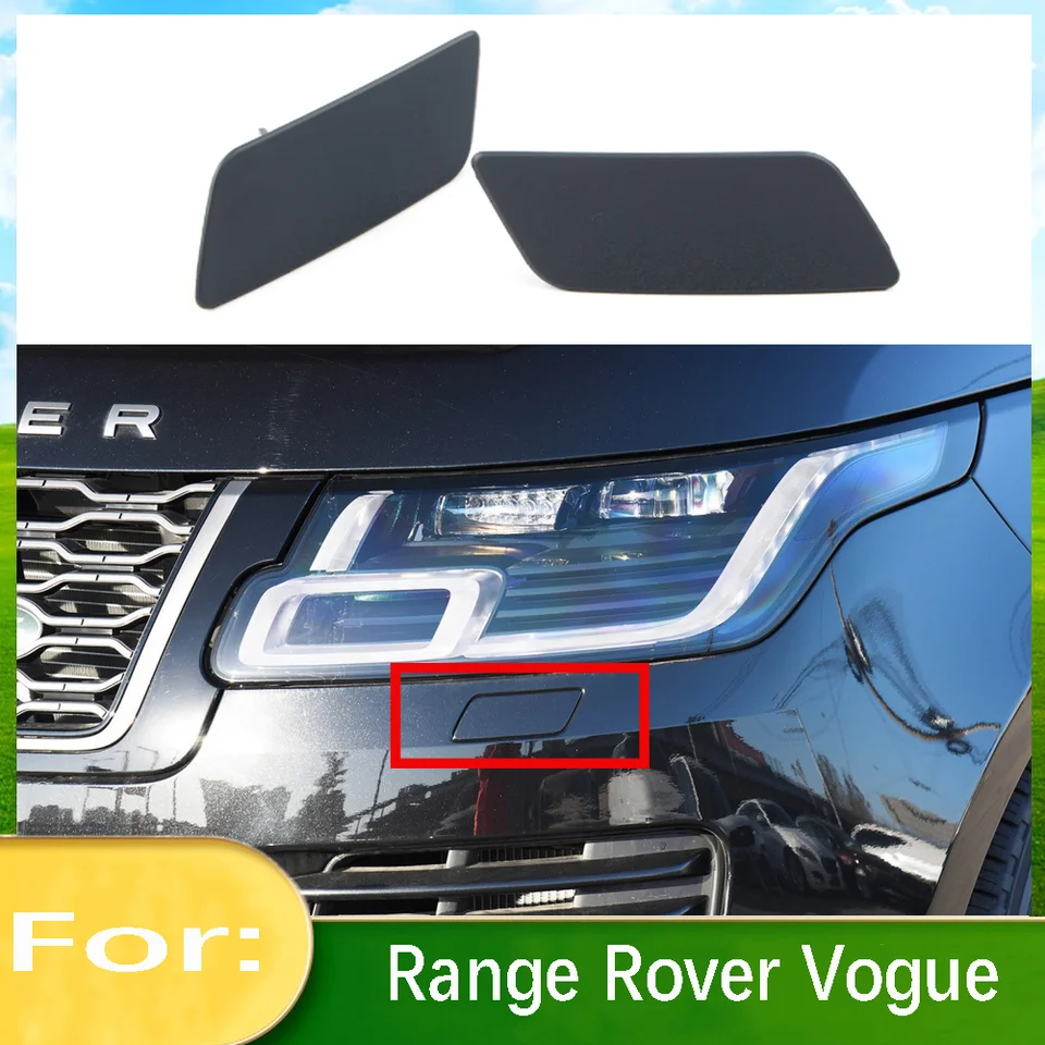 2x predný nárazník predného nárazníka hlavného svetlometového krytu krytu podložky vľavo+vpravo pre Land Rover Range Rover L405 2018 2019 2020 2021 2022