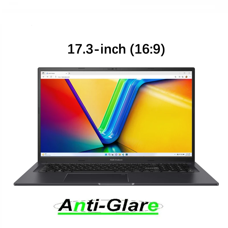 2x Ultra Clear/Anti-Glare/Anti Blue-Ray Screen Screen pre ASUS VivOBook 17X M3704 K3704 K3704VA/17 X1704 X1704VA 17,3 