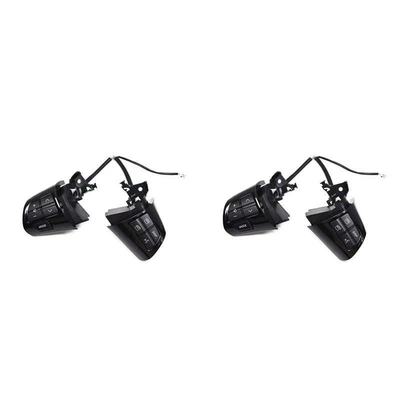 2x volant Audio Control Tlačidlo Cruise Switch 84250-02230 pre Toyota Corolla / Wish / Altis 2010-2013