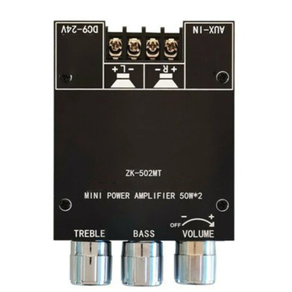 2x50W Stereo zosilňovač doska Audio Speaker Zosilňovač