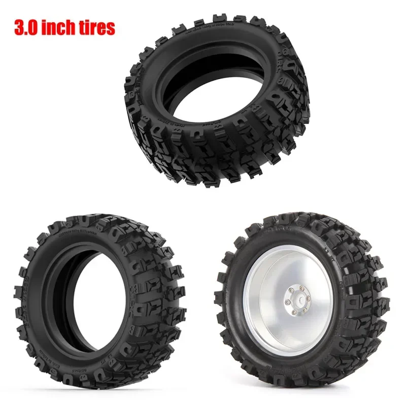 3,0 palca na horolezectvo pneumatík pre pneumatiku pre pneumatiky pre 1/10 RC Crawler Car Traxxas Trx4 Defender Bronco Axiálny SCX10 RC4WD D90 DIY