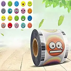3 000 pcs mliečne tesniaci film Tea Cup TEAL Film Bubble Bubble Boba Tea Sealing Tlač Zdravý materiál pre plastové šálky