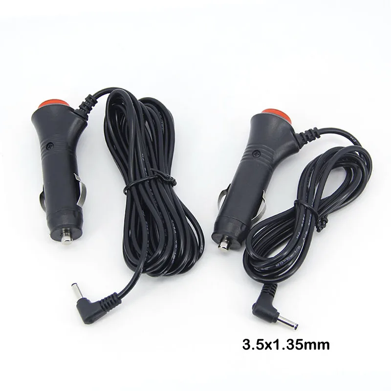 3/1,5 m Cigareta zapaľovača Cigareta Zapaľovač káblového kábla Kábera Kábera Kábera Kábera Kábera Kábera na DC 12V 3,5x1,35 mm 3,5 pre radarový detektor GPS O
