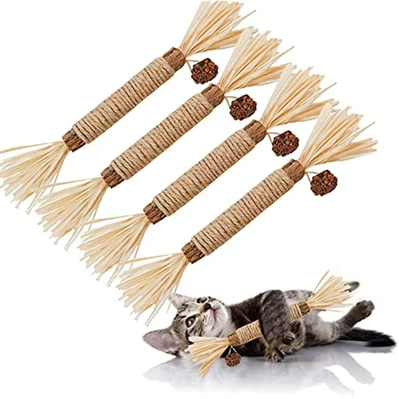 3/10 palice Prírodná mačka matatabi žuvanie hračiek Pet Molar Molar Silvervine Snacks mačiatka čistiace zuby Catnip Hračky Pet Pet Pet