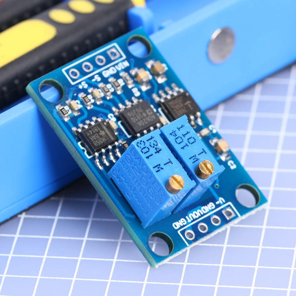3-12V DC High Precision AD620 UV MV Small Signal Darge Amplifier Board Zosilňovač