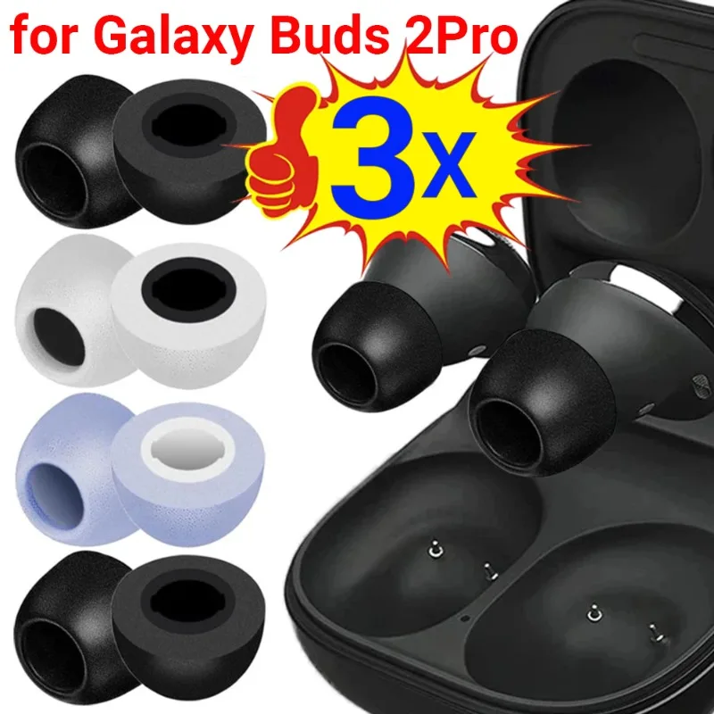 3/2/1Pairské pamäťové penové dochy pre Samsung Galaxy Buds 2 Pro Anti-Slip Náhradné uchy