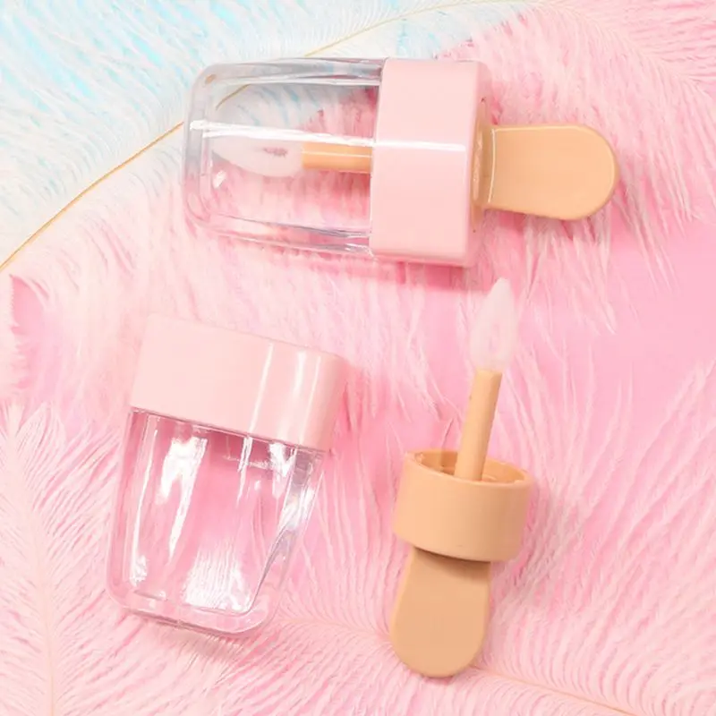 3,2x6,8 cm sladká zmrzlina Mini pery lesklá trubica prázdny balzamový balzam na pery Wit Drop Shipping