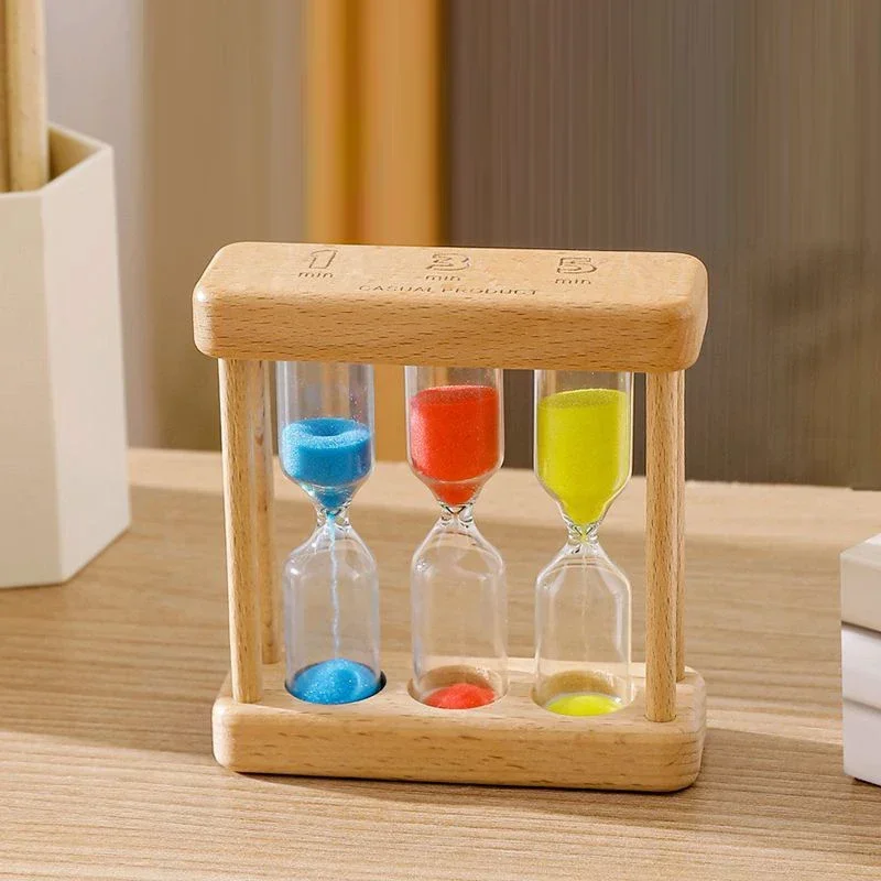 3/3/5/10/15/20/25/30 minúty drevený frame piesok hodinky presýpacie okno Sandglass Sandglass Sand Cook Darče
