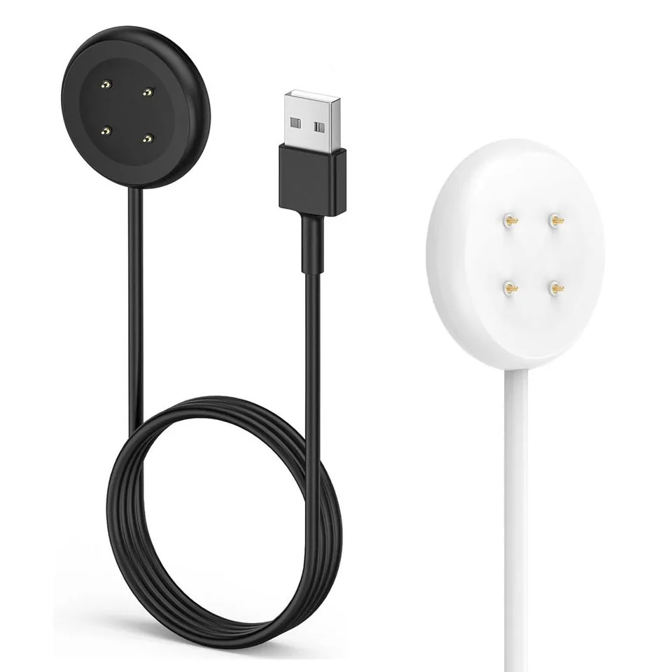 3,3 stôp nabíjacie kábel USB pre Google Pixel Watch 2/ Sledujte 3 nabíjacie nabíjacie príslušenstvo prenosné biele/ čierne