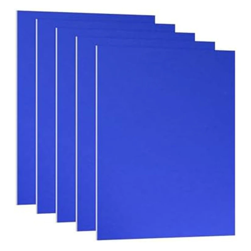 3,3x2.1x1/32 palca eloxizovaný hliníkový list, kovový obdĺžnik s rozmermi 5pcs