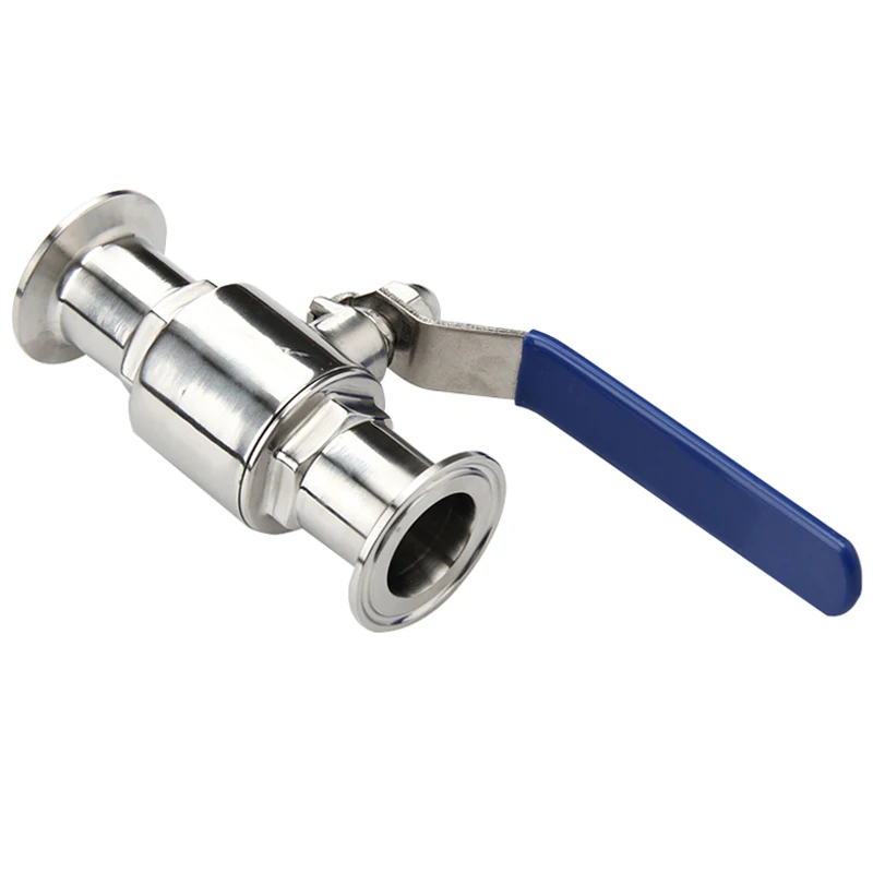 3/4 '' 1 '' 1-1/4 '' 1-1/2 '' 2 '' Tri Clamp Ball Ball Ventil sanitárne 304 Homebrew z nehrdzavejúcej ocele
