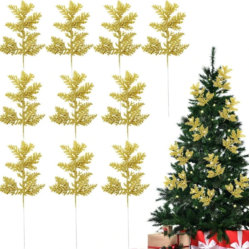 3/5/10 cm vianočné dekorácie Pine ihly umelé kytice vianočné ozdoby Ornament Domáce dekorácie Nový rok Navidad 2025 príslušenstvo