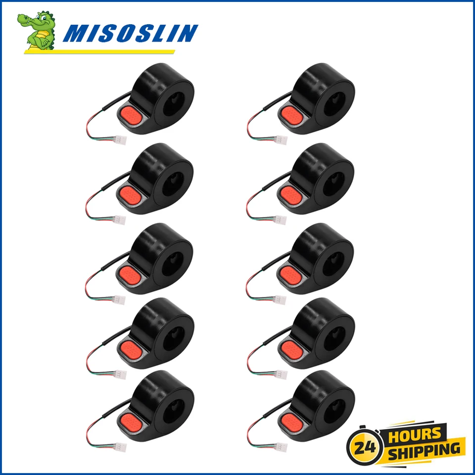 3/5/10 PCS klapka Thumb Thumb Accelerator Ovládanie číselníka pre Xiaomi M365 Pro Pro 2 Pro 2 Finger Fring Gomb Electric Secootter
