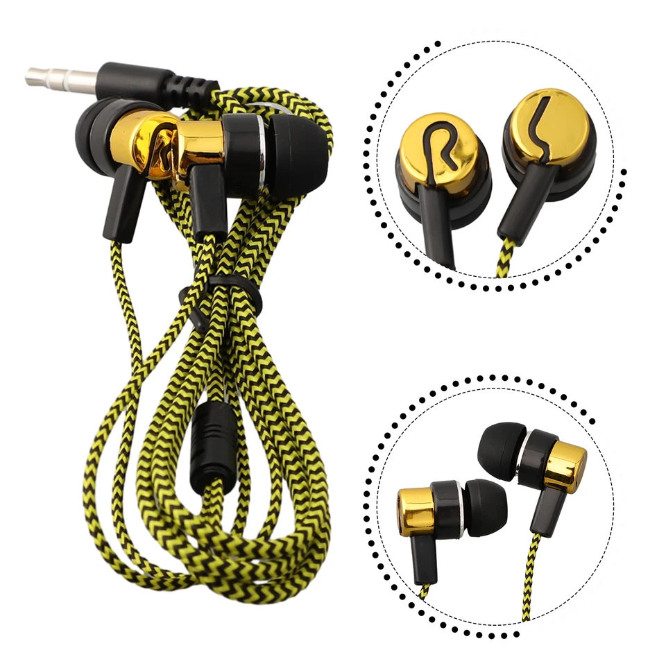 3,5 mm do uší káblové slúchadlá 2 Bass Box Bass Stereo Earbuds mobilné slúchadlá hluk Vynikajúci basový stereofónny slúchadlá
