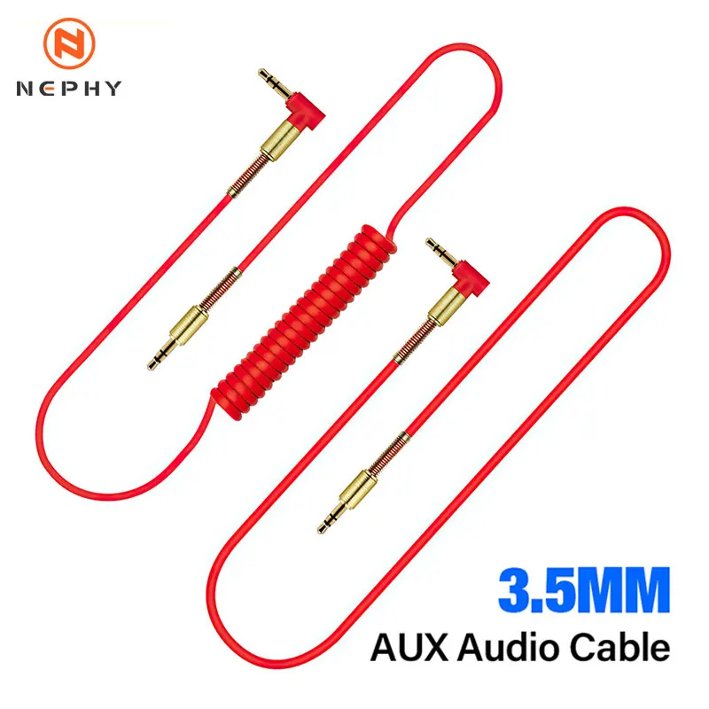 3,5 mm Jack Audio Cable, Aux Cable Muž na mužskú šnúru reproduktorov pre iPhone 6/ Samsung Galaxy S8/ CAR/ Slúchadlá/ Xiaomi Redmi