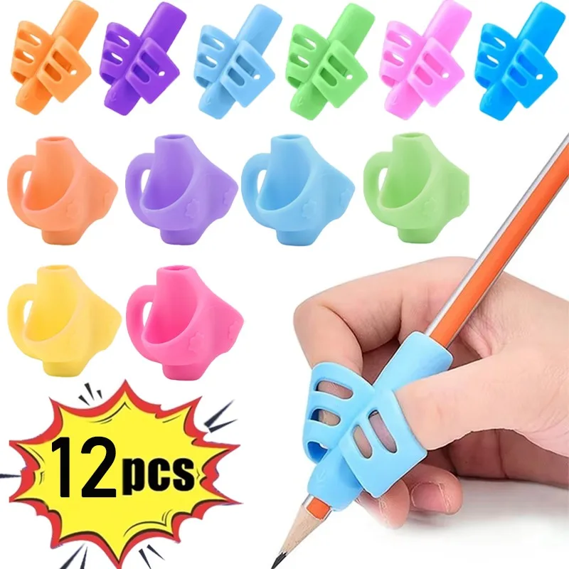 3/6/12ks ceruzka Cencile Kids rukopis písanie korekcie korekcie Grippers Písanie pre študentov školy Správne písanie pozície