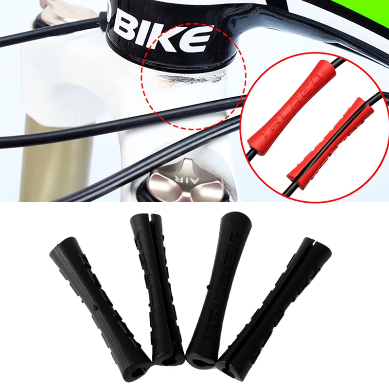 3/6ks bicykelový chránič bicyklových bicyklov proti dĺžke cyklistického strážneho chrániča káblov