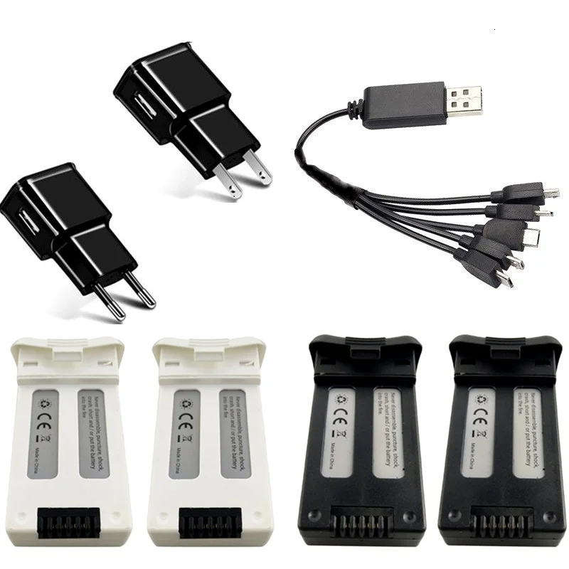 3,7 V 1000 mAh lipo batéria s nabíjačkou pre SJRC S20W T25 RC vrtuľník AircraftSpare diely 3,7V pre S20W Drone