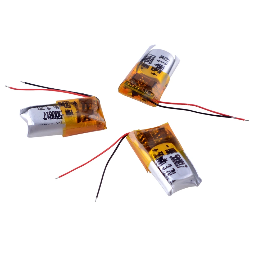 3,7 V 50 mAh 500817 Nabíjateľné lítium li-ion Li Polymer Battery pre Bluetooth headset mp3 náramok náramok náramok