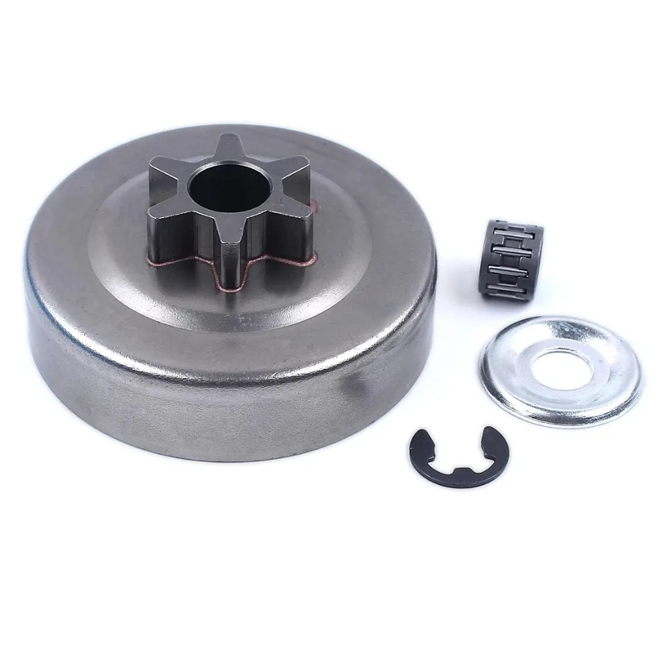 3/8 ihrisko 6T Clutch Drum Forcket Washer E-Clip Kit pre StiHL 017 018 021 023 025 MS170 MS180 MS210 MS230 MS250 Chainsaw