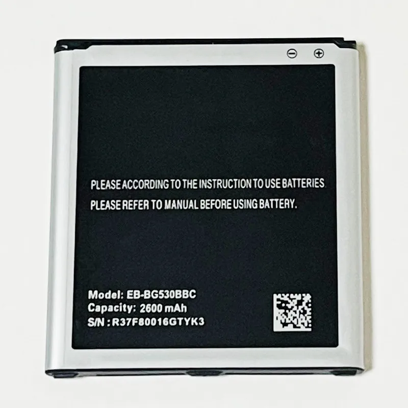 3,8V 2600MAH EB-BG530BBC pre Grand Prime G530H G531F / J2 Prime G532F / J2 Pro 2018 J250F / J3 2016 J320F / J5 J500F
