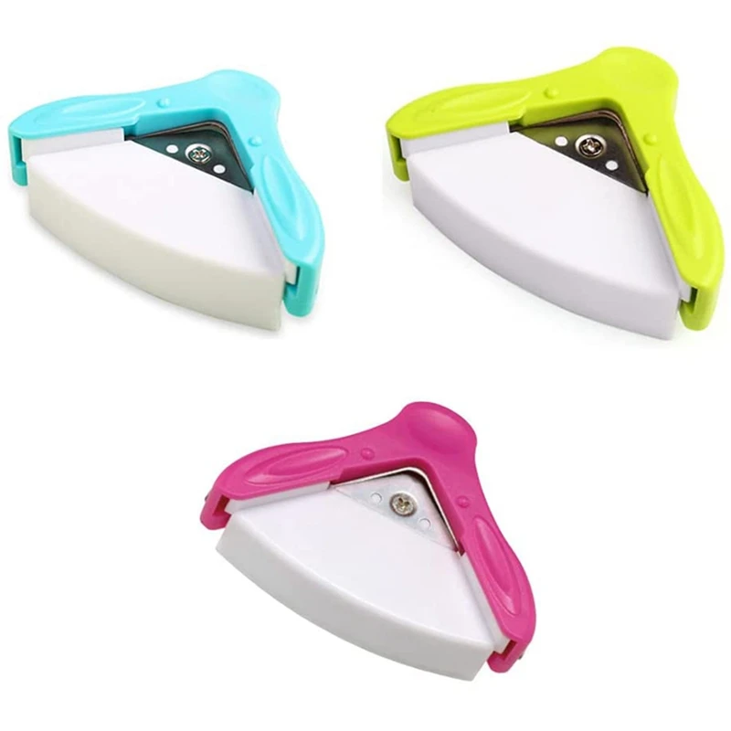 3 balenie rohového okrúhleho punču, R5 Paper Punch Corner Cutter Nástroj pre DIY Paper Crafts Corner Scrapbooking Card Making