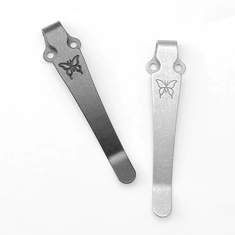 3 farby noža Titanium Deep Carry Conp Clip Clip Clamp pre Benchmade Griptillian Bugout 535 940 Mini-Grip Emerson Protech ZT