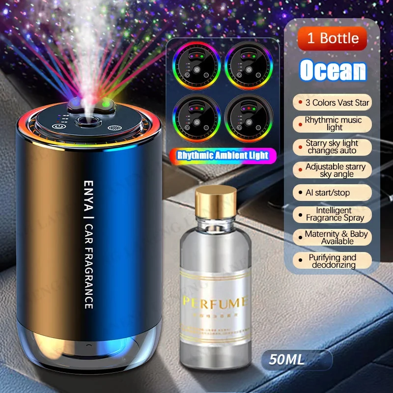 3-farebná hviezdna obloha Top Car Aromaterapia Intelligent sprej