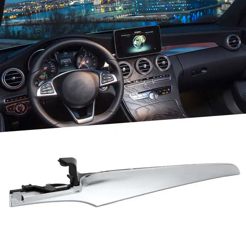3 farebné dashboardové palubné panel Caseboard Off Light Light C GLC triedy W205 X253 2015 2016 2017 2018 PC + ABS