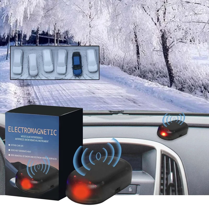 3 -kus elektrickým snehovým ľadom USB nabíjateľné auto s odstraňovaním snehu Nástroj DEIFER a SNOW MELTER SROT
