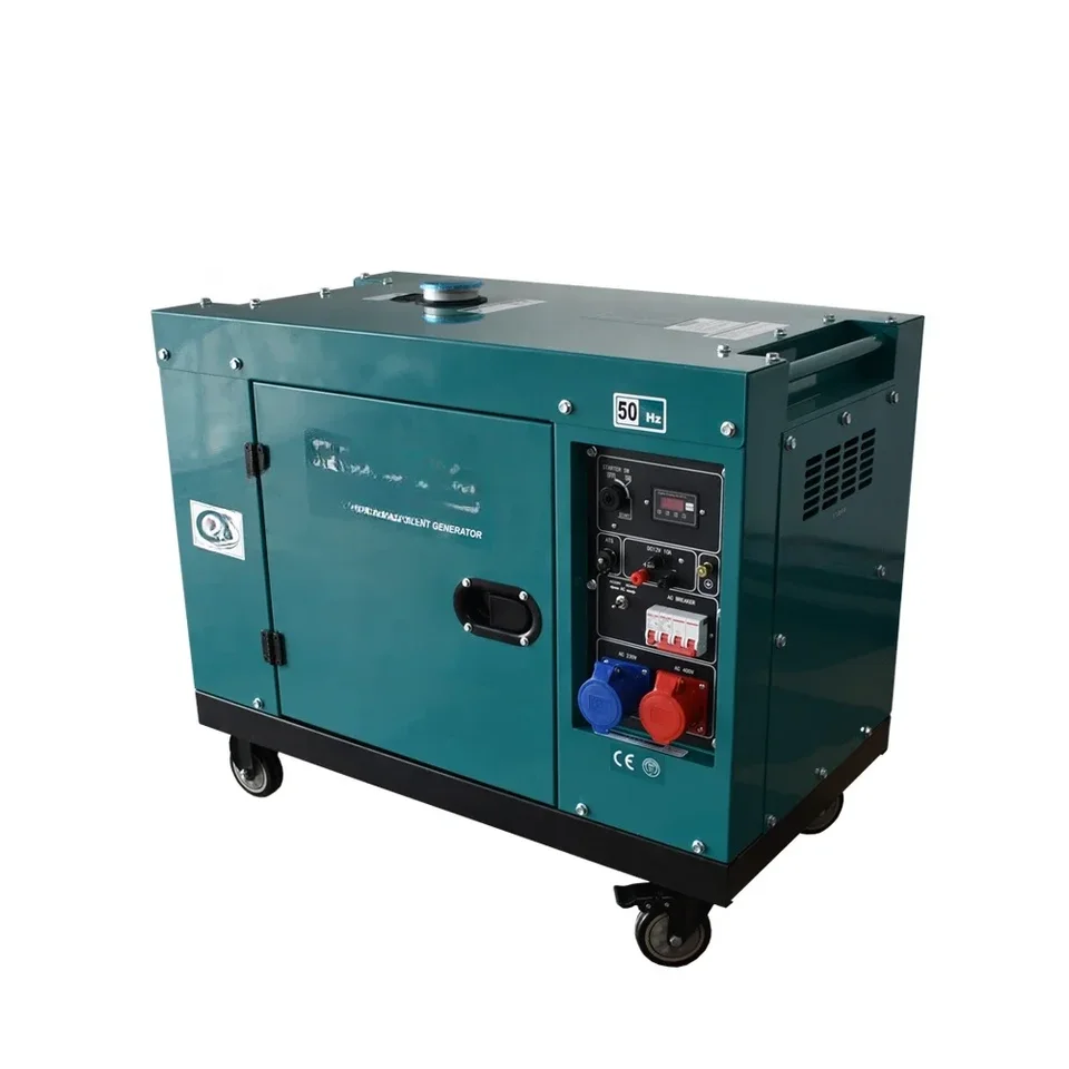 3 kW 3,75 KVA 380V 400V Tichý vzduch chladený malým prenosným prenosným zváračským strojom Generátor